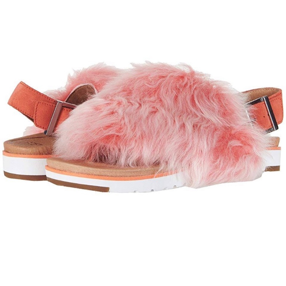 Ugg holly fur sandals Authentic - Picture 3 of 7